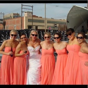 David’s Bridal bridesmaid dress